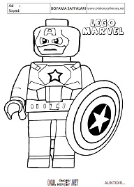 lego-süper-kahramanlar boyama sayfaları